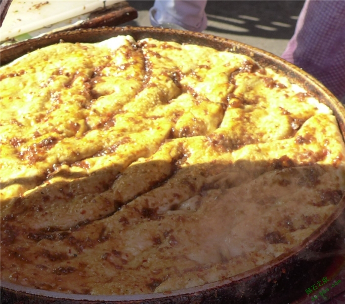 云南土家香蒋饼，当然也有云南特色的味道