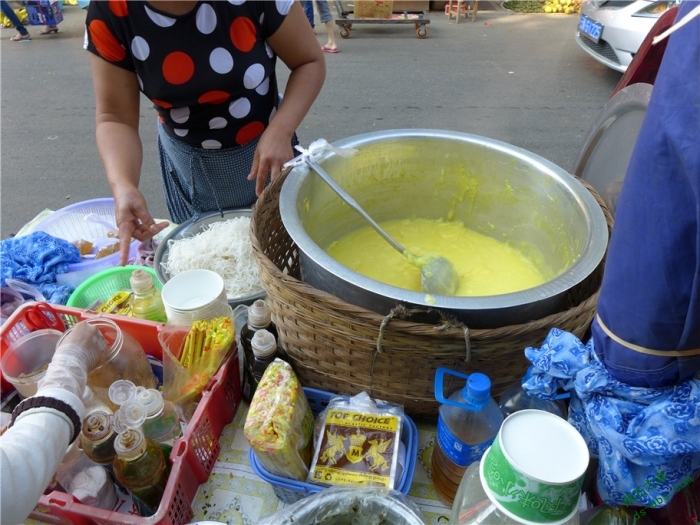 稀豆粉，加上一油条也是很爽的